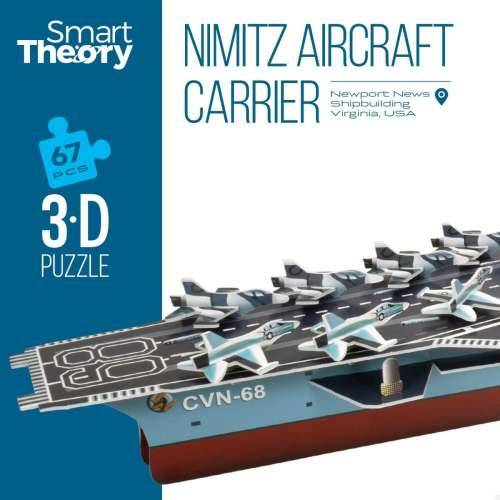 3D Puzzle Colorbaby Nimitz Nosač zrakoplova 67 Dijelovi 77 x 18 x 20 cm (6 kom.) Cijena