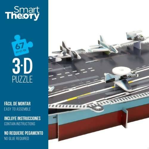 3D Puzzle Colorbaby Nimitz Nosač zrakoplova 67 Dijelovi 77 x 18 x 20 cm (6 kom.) Cijena