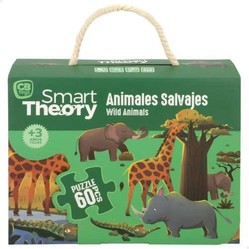 Dječje Puzzle Colorbaby Wild Animals 60 Dijelovi 60 x 44 cm (6 kom.) Cijena