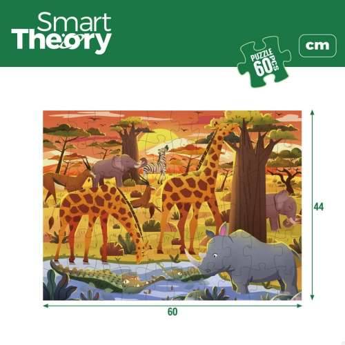 Dječje Puzzle Colorbaby Wild Animals 60 Dijelovi 60 x 44 cm (6 kom.) Cijena