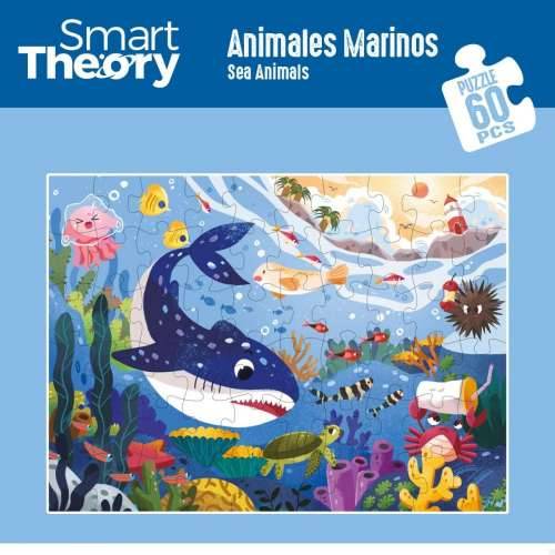 Dječje Puzzle Colorbaby Sea Animals 60 Dijelovi 60 x 44 cm (6 kom.) Cijena