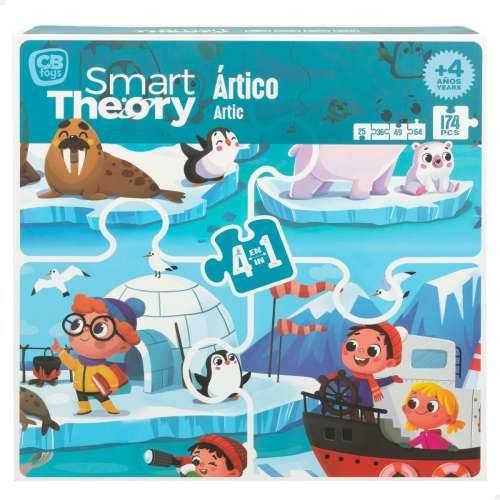 Dječje Puzzle Colorbaby Artic 4 u 1 174 Dijelovi 136 x 34 cm (6 kom.) Cijena