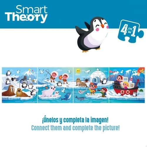Dječje Puzzle Colorbaby Artic 4 u 1 174 Dijelovi 136 x 34 cm (6 kom.) Cijena