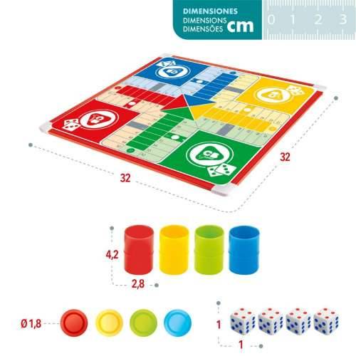 Tabla za Parchis i Igru Guske CB Games 32 x 32 x 1 cm (25 Dijelovi) (6 kom.) Cijena
