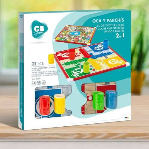 Tabla za Parchis i Igru Guske CB Games 32 x 32 x 1 cm (25 Dijelovi) (6 kom.) Cijena