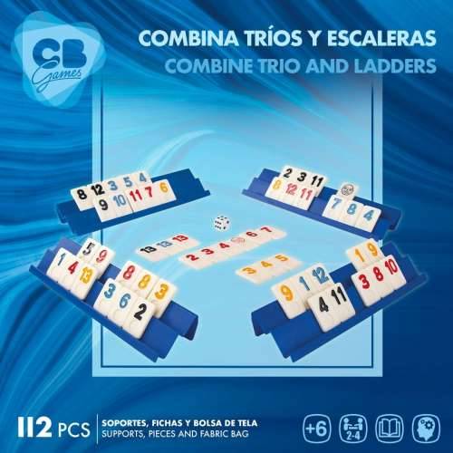 Društvene igre CB Games Rummi 24,5 x 3 x 6 cm (112 Dijelovi) (6 kom.) Cijena