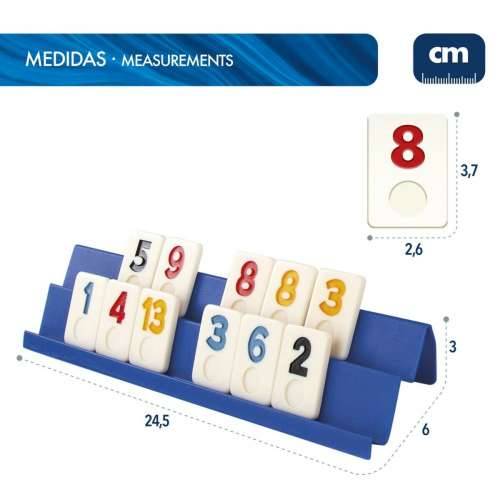 Društvene igre CB Games Rummi 24,5 x 3 x 6 cm (112 Dijelovi) (6 kom.) Cijena