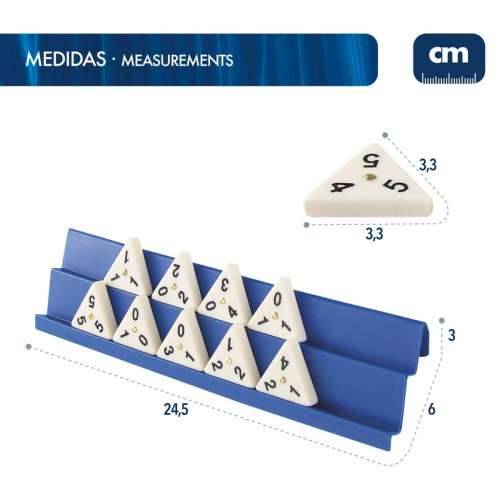 Društvene igre CB Games Rummi 24,5 x 3 x 6 cm (60 Dijelovi) (6 kom.) Cijena
