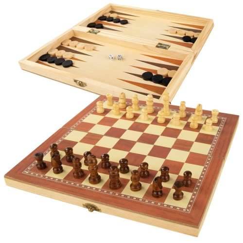 Ploča za Šah i Dame CB Games Drvo Backgammon (6 kom.) Cijena