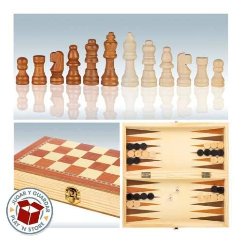 Ploča za Šah i Dame CB Games Drvo Backgammon (6 kom.) Cijena