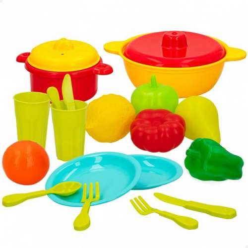 Set igračaka za pripremu hrane Colorbaby Kuhinjski pribor i posuđe 20 Dijelovi (12 kom.) Cijena
