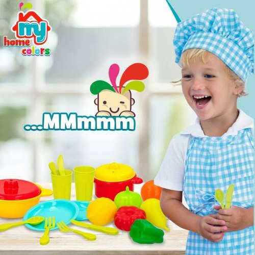Set igračaka za pripremu hrane Colorbaby Kuhinjski pribor i posuđe 20 Dijelovi (12 kom.) Cijena