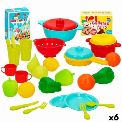 Set igračaka za pripremu hrane Colorbaby Kuhinjski pribor i posuđe 31 Dijelovi (6 kom.) Cijena