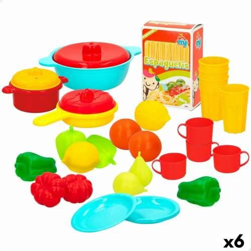 Set igračaka za pripremu hrane Colorbaby Kuhinjski pribor i posuđe 31 Dijelovi (6 kom.) Cijena