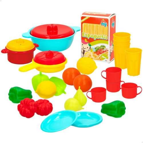 Set igračaka za pripremu hrane Colorbaby Kuhinjski pribor i posuđe 31 Dijelovi (6 kom.) Cijena