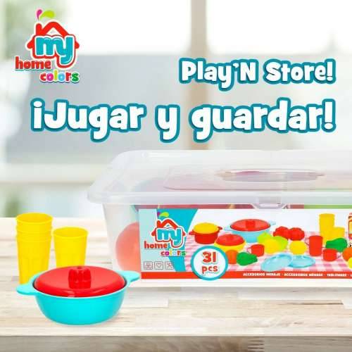 Set igračaka za pripremu hrane Colorbaby Kuhinjski pribor i posuđe 31 Dijelovi (6 kom.) Cijena
