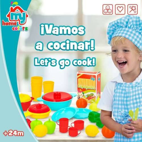 Set igračaka za pripremu hrane Colorbaby Kuhinjski pribor i posuđe 31 Dijelovi (6 kom.) Cijena