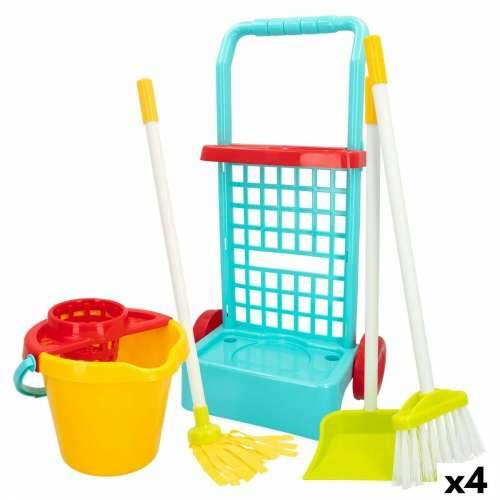 Kolica za čišćenje s priborom Colorbaby My Home 30,5 x 55,5 x 19,5 cm (4 kom.) Cijena
