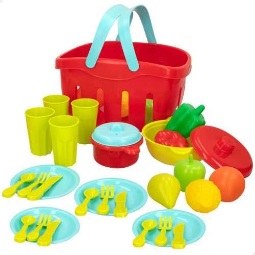 Set igračaka za pripremu hrane Colorbaby Kuhinjski pribor i posuđe 36 Dijelovi (12 kom.) Cijena