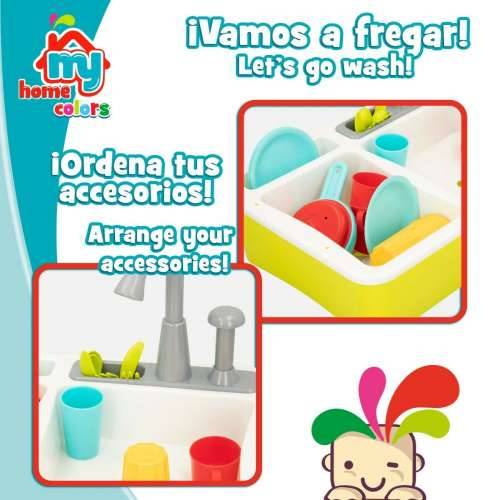 Igračka kuhinja Colorbaby 22 Dijelovi 42 x 29 x 28 cm Dodaci Umivaonik Cijena