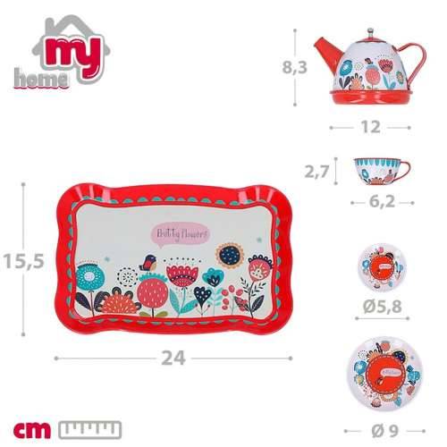Tējas servīze Colorbaby My Home Igračka 15 Dijelovi (6 kom.) Cijena