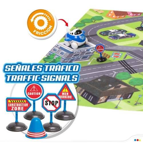 Prostirka za igru Speed & Go Dodaci Vozila autocesta Tkanina Plastika (6 kom.) Cijena
