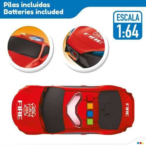 Set za Igru Vozila Speed & Go 30 x 9,5 x 13 cm Vatrogasac Svjetlo Zvuk 4 kom. Cijena