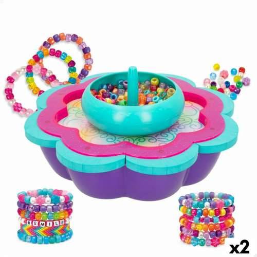 Set za pravljenje narukvica Cra-Z-Art Shimmer ‘n’ Sparkle Plastika 22,5 x 6,5 x 22,5 cm 2 u 1 (2 kom.) Cijena