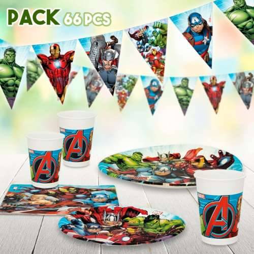 Set artikala za zabavu The Avengers 66 Dijelovi Cijena