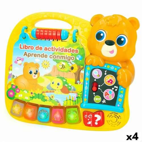 Dječja interaktivna knjiga Winfun 26,5 x 4,5 x 23,5 cm ES (4 kom.) Cijena