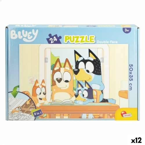Dječje Puzzle Bluey Dvostrano 24 Dijelovi 50 x 35 cm (12 kom.) Cijena