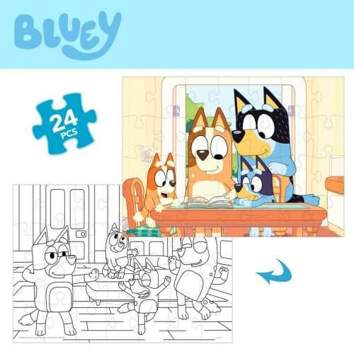 Dječje Puzzle Bluey Dvostrano 24 Dijelovi 50 x 35 cm (12 kom.) Cijena