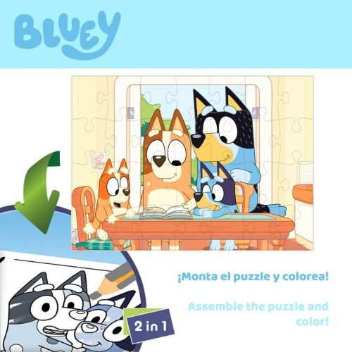 Dječje Puzzle Bluey Dvostrano 24 Dijelovi 50 x 35 cm (12 kom.) Cijena