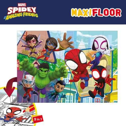 Dječje Puzzle Spidey Dvostrano 24 Dijelovi 70 x 1,5 x 50 cm (6 kom.) Cijena