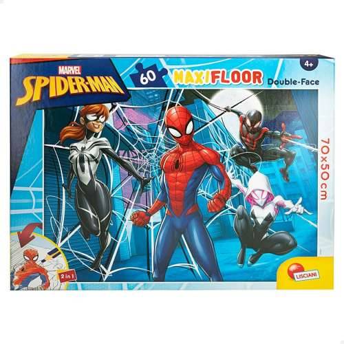 Dječje Puzzle Spider-Man Dvostrano 60 Dijelovi 70 x 1,5 x 50 cm (6 kom.) Cijena