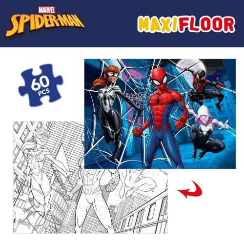 Dječje Puzzle Spider-Man Dvostrano 60 Dijelovi 70 x 1,5 x 50 cm (6 kom.) Cijena