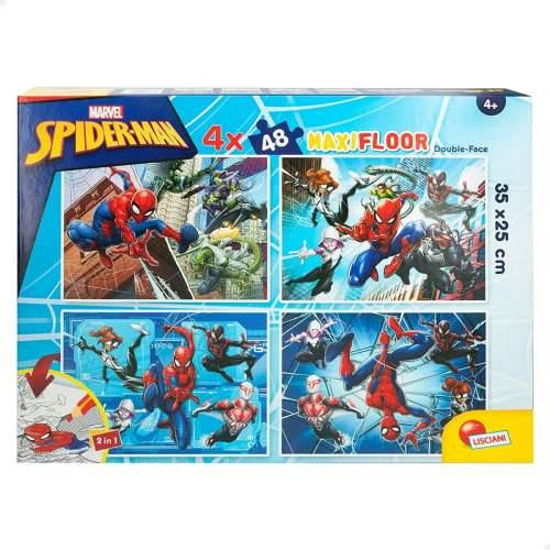 Dječje Puzzle Spider-Man Dvostrano 4 u 1 48 Dijelovi 35 x 1,5 x 25 cm (6 kom.) Cijena