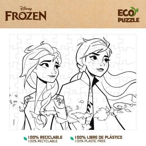Dječje Puzzle Frozen Dvostrano 60 Dijelovi 70 x 1,5 x 50 cm (12 kom.) Cijena