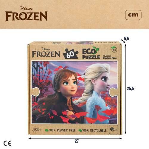 Dječje Puzzle Frozen Dvostrano 60 Dijelovi 70 x 1,5 x 50 cm (12 kom.) Cijena