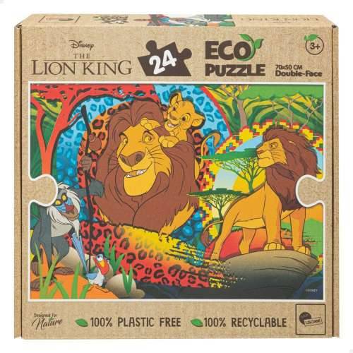 Dječje Puzzle The Lion King Dvostrano 24 Dijelovi 70 x 1,5 x 50 cm (12 kom.) Cijena