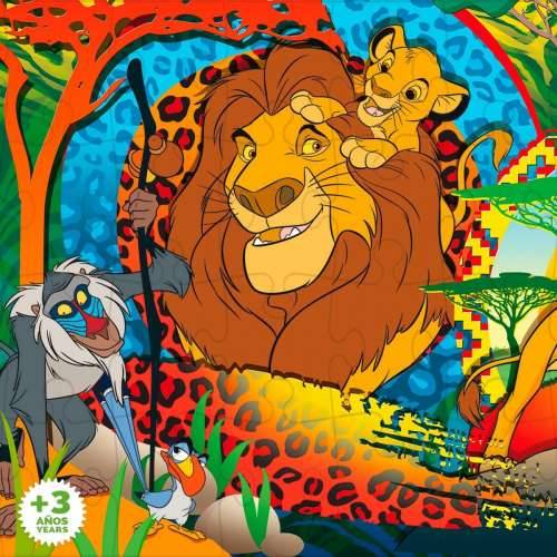 Dječje Puzzle The Lion King Dvostrano 24 Dijelovi 70 x 1,5 x 50 cm (12 kom.) Cijena