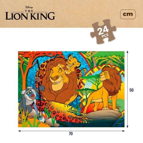 Dječje Puzzle The Lion King Dvostrano 24 Dijelovi 70 x 1,5 x 50 cm (12 kom.) Cijena