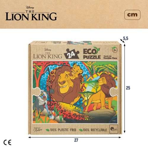 Dječje Puzzle The Lion King Dvostrano 24 Dijelovi 70 x 1,5 x 50 cm (12 kom.) Cijena
