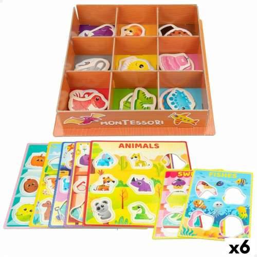 Edukativna Igra Lisciani Giochi 26 x 6 x 26 cm Boja Metoda Montessori 61 Dijelovi (6 kom.) Cijena