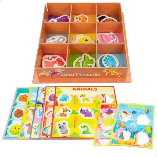 Edukativna Igra Lisciani Giochi 26 x 6 x 26 cm Boja Metoda Montessori 61 Dijelovi (6 kom.) Cijena