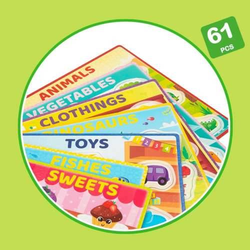 Edukativna Igra Lisciani Giochi 26 x 6 x 26 cm Boja Metoda Montessori 61 Dijelovi (6 kom.) Cijena