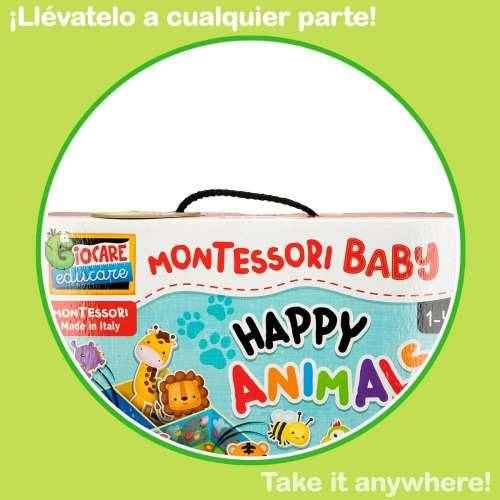 Edukativna Igra Lisciani Giochi 26 x 6 x 26 cm Životinje Metoda Montessori 67 Dijelovi (6 kom.) Cijena