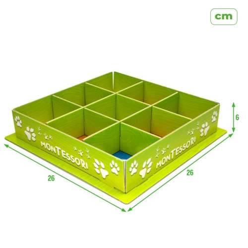 Edukativna Igra Lisciani Giochi 26 x 6 x 26 cm Životinje Metoda Montessori 67 Dijelovi (6 kom.) Cijena