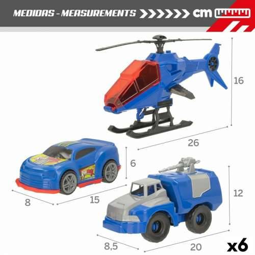 Set vozila Colorbaby 20 x 12 x 8,5 cm 6 kom. 3 Dijelovi Policija Cijena