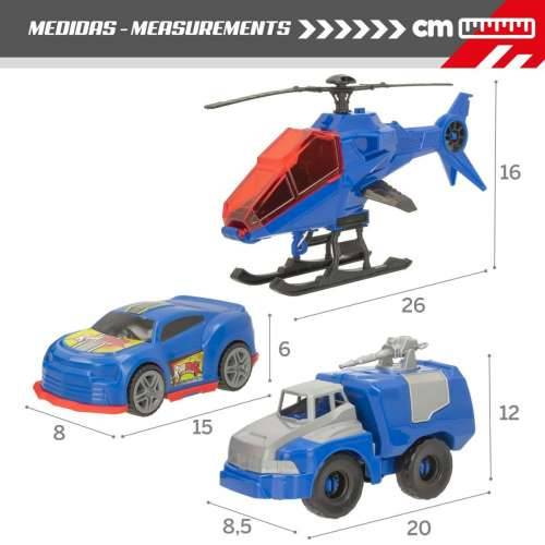 Set vozila Colorbaby 20 x 12 x 8,5 cm 6 kom. 3 Dijelovi Policija Cijena